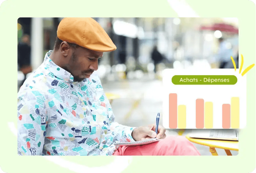 Suivez facilement vos dépenses et achats
