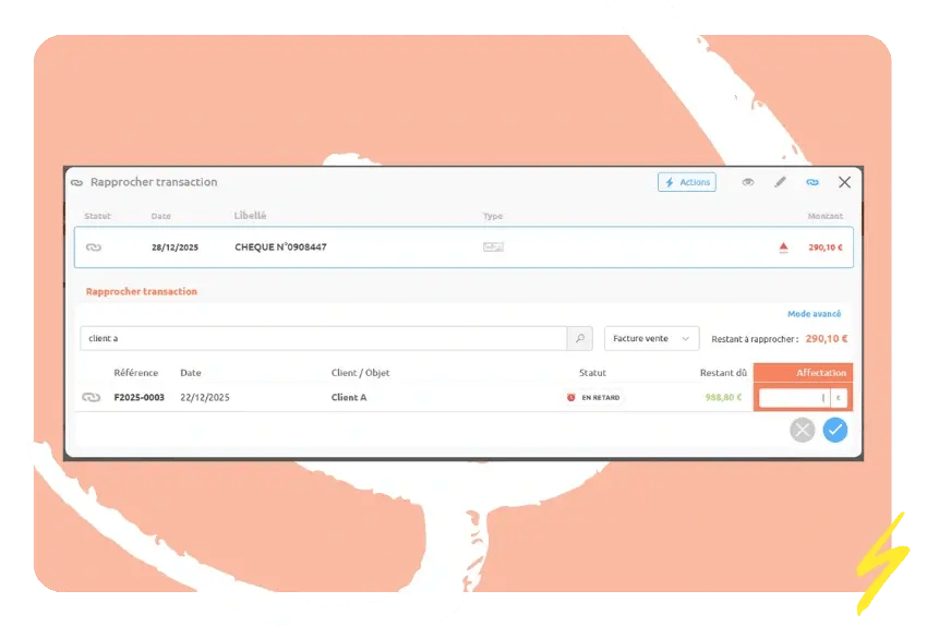 Une trésorerie à jour, sans effort